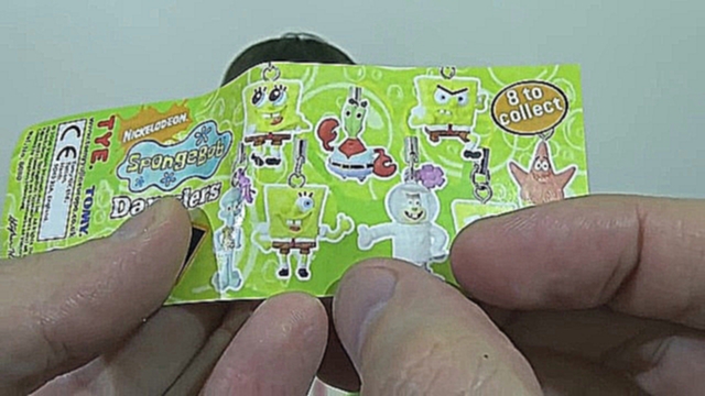 Губка Боб яйца сюрприз игрушки распаковка Sponge Bob Square Pants surprise eggs  