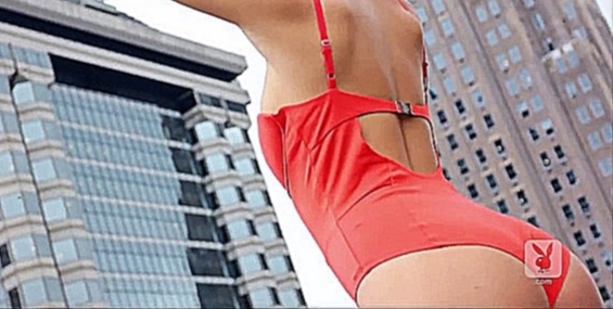 Playboy Playmate Britt Linn Takes Over New York City 
