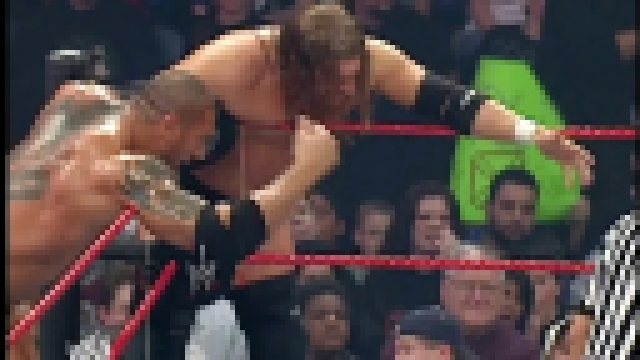 Evolution (Батиста, Игрок, Рик Флэр) vs Rated RKO (Рэнди Ортон и Эдж) и Умага - RAW 10.12.2007 