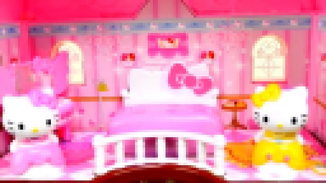 Хеллоу Китти и её сказочный сон про принцесс - Видео для детей с игрушками Hello Kitty 