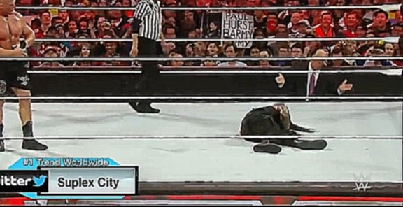 Roman Reigns vs. Brock Lesnar - WWE Wrestlemania 
