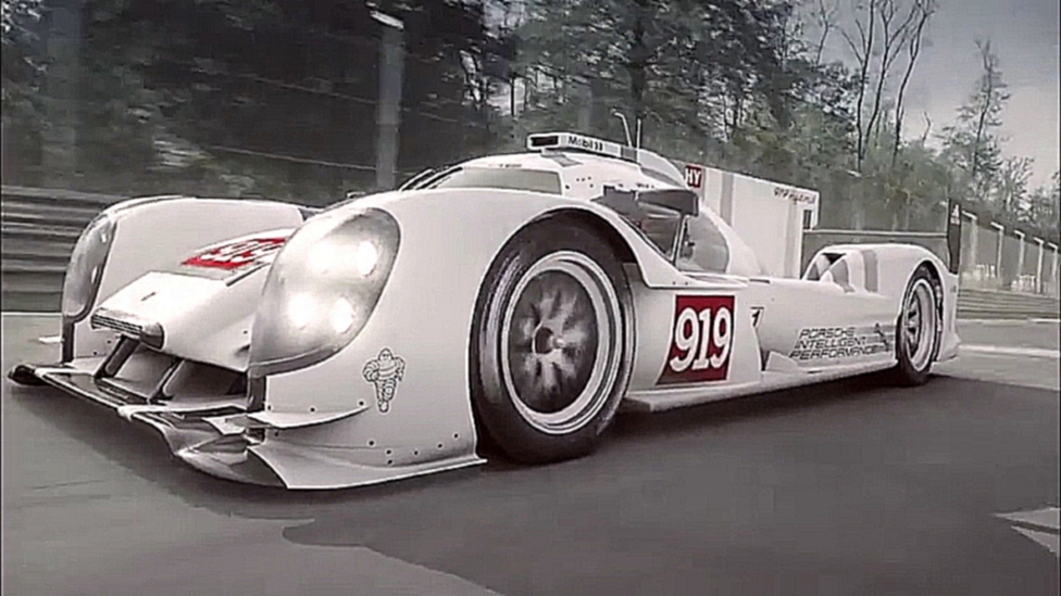 Новый LMP1 прототип Porsche 919 Hybrid. FIA WEC. 24h of Le Mans 