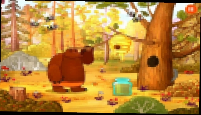 Мультик про медведя в лесу  Развивающий мультфильм-игра Forestry для детей 