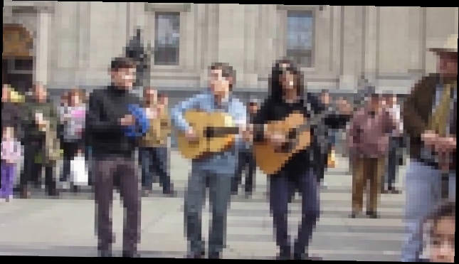 I Want To Hold Your Hand - The Beatles COVER ► STREET BAND WITH WONDERFUL VOICE 