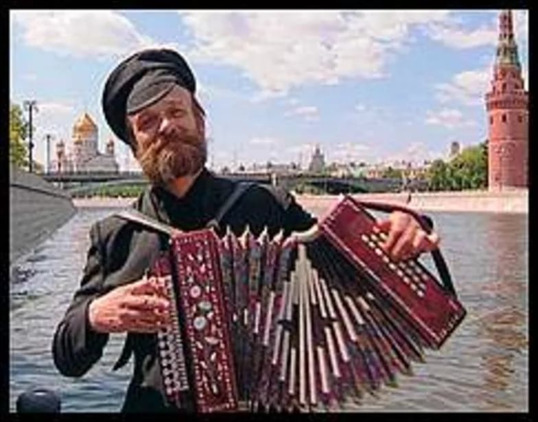 Александр Поляков - - " Игра на гармони "  под частушки.Частушки в исполнении -А.Полякова и А.Макаровой.