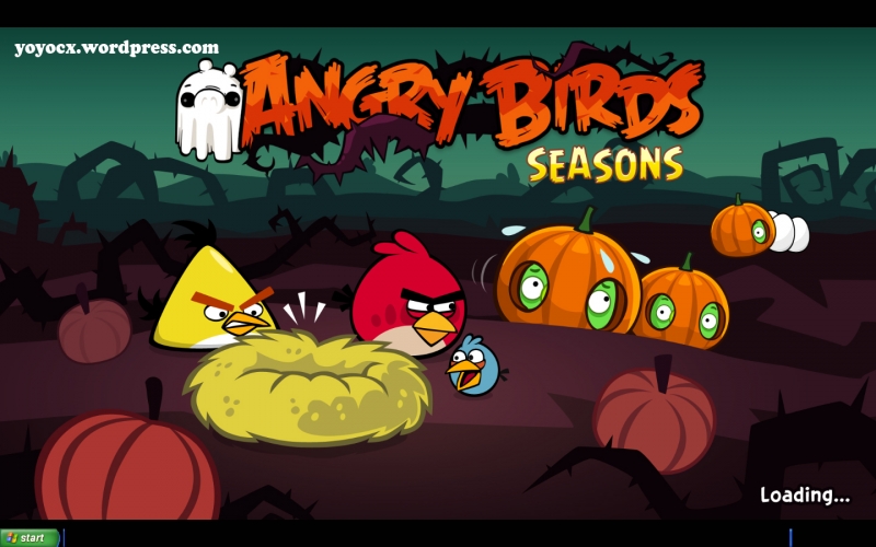 Angry Birds Seasons - Halloween 3 Ambient