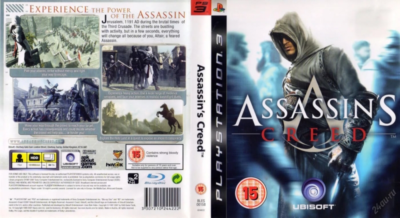 Assassins creed - ۩۩ PlayStation 1 2 3 4 и PSP-их игры ۩۩ Группа playstation1_2_3