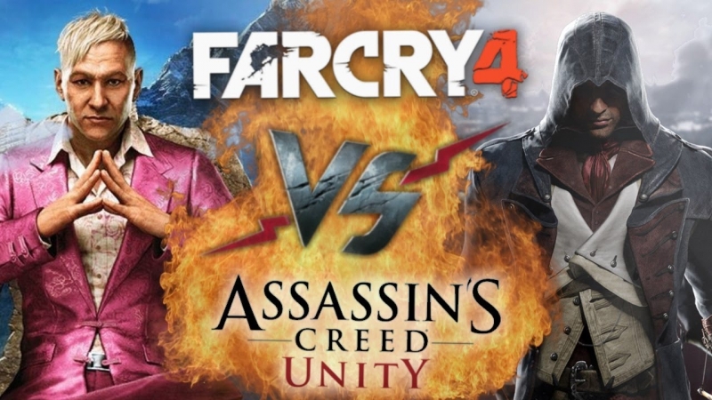 Эпичная реп битва - Assassins creed vs far cry