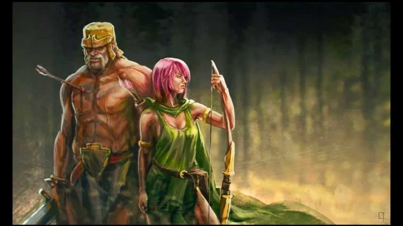 Clash of Clans - бомж
