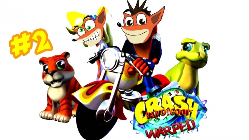 Crash Bandicoot 3 Warped - 01 Crash Bandicoot Warped Title