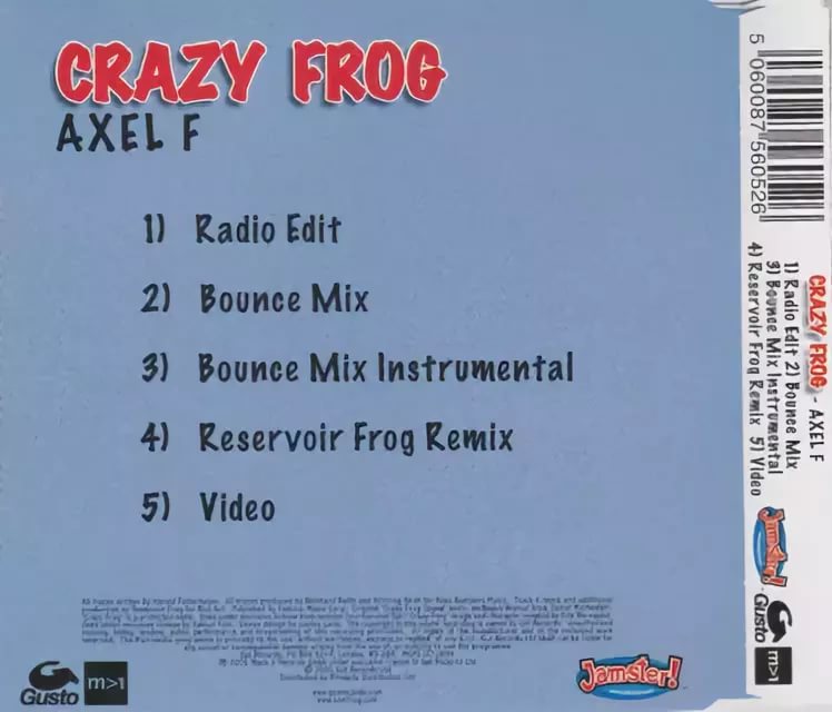 Crazy Frog - Axel F mix music_club_youth
