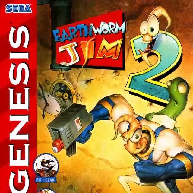 Earthworm Jim 2 - Flyin' king Sega