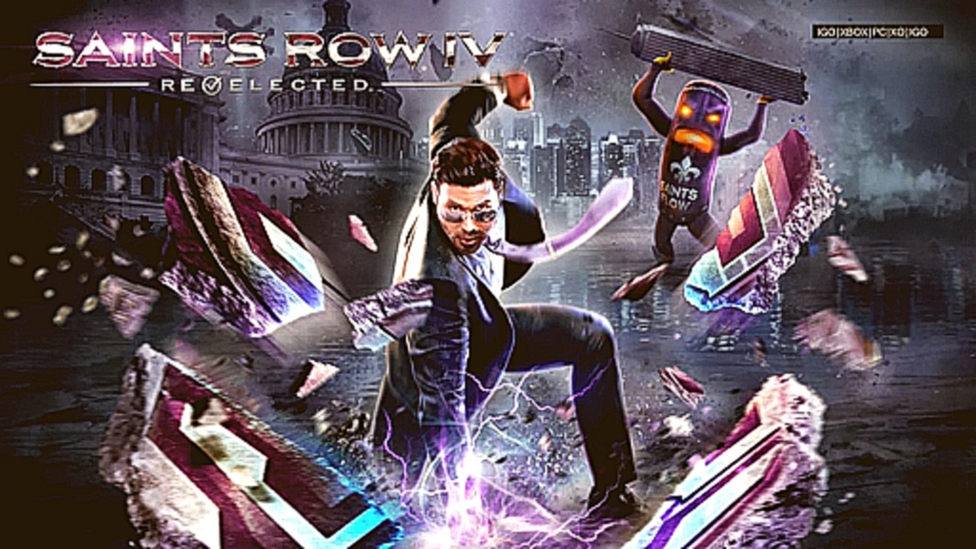 Saints Row IV Re-Elected- начало игры (XBOX ONE) 