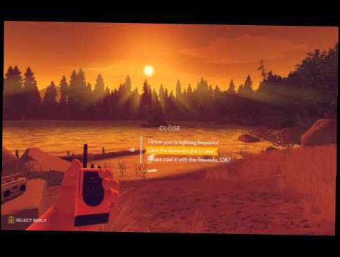 Firewatch: Diplomacy with teens = failure