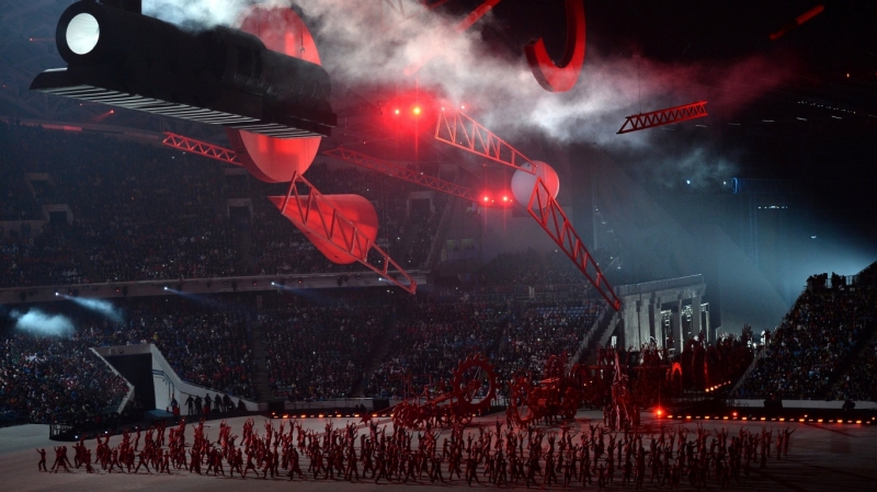 Г.Свиридов - Время, вперёд открытие олимпийских зимних игр в сочи 2014