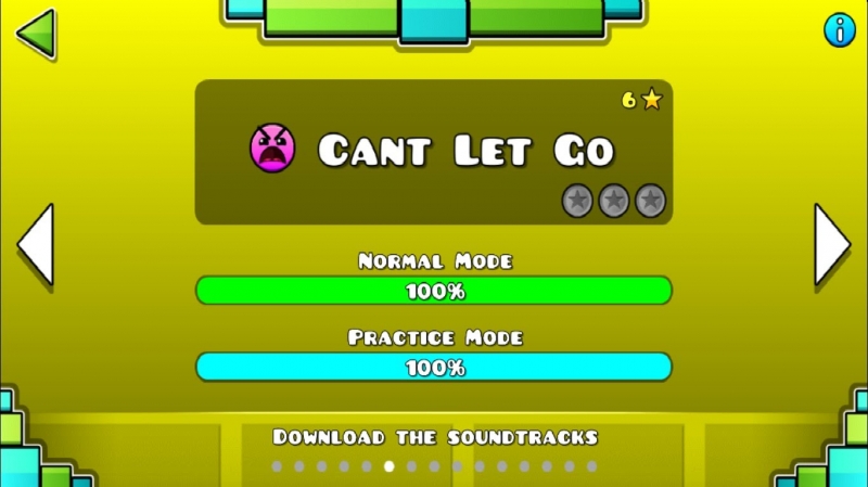 Geometry Dash Lite three - Cant Let Go