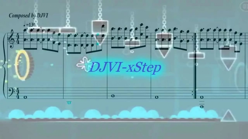 Geometry Dash - xStep Piano