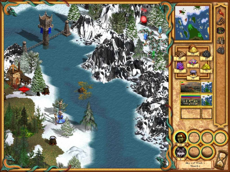 Heroes of Might and Magic 4 - Water