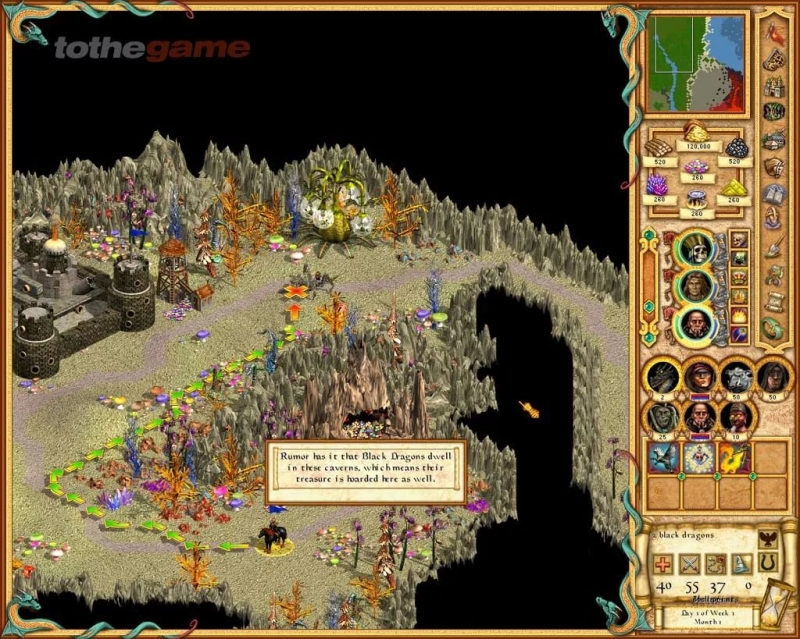 Heroes Of Might And Magic 6 - Adventure_Terrain_Elven_Forest_001