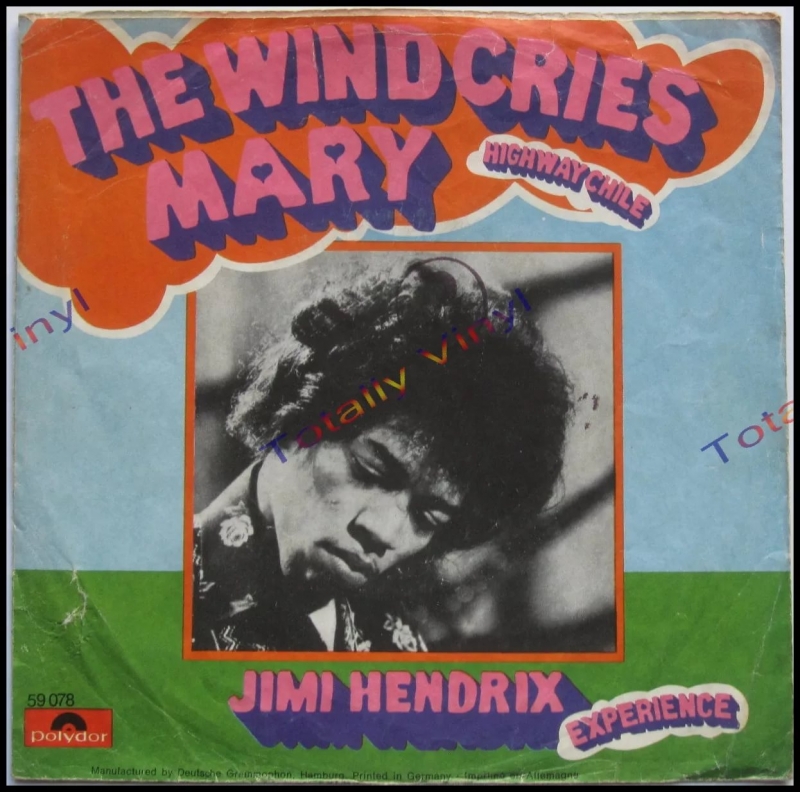 Jimi Hendrix ~ 1968 ~ Smash Hits - The Wind Cries Mary