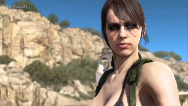 Metal Gear Solid 5 - Женщина около электростанции
