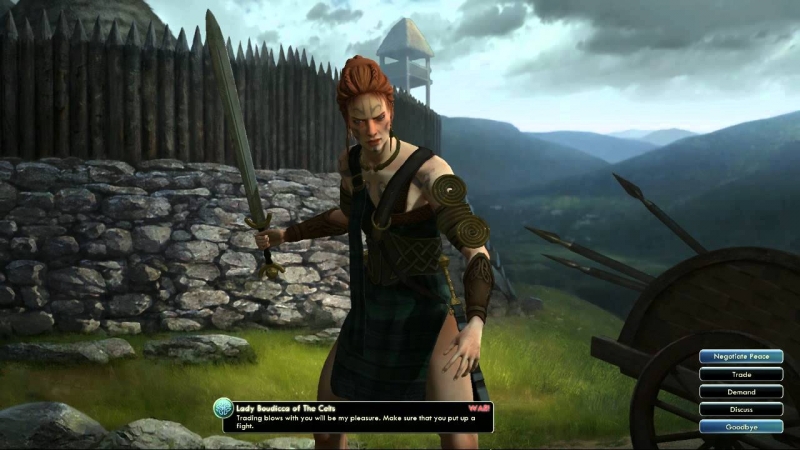 Michael Curran Цивилизация 5 ❇ Sid Meier's Civilization V - Boudicca Peace - Celts - Lord Gregory,The Lass of Aughrim