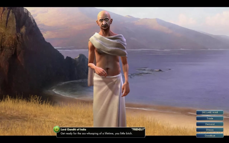 Michael Curran Цивилизация 5 ❇ Sid Meier's Civilization V - Gandhi Peace - India - Raga Asa