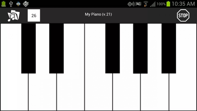 Моя игра на пианино - Запись 2