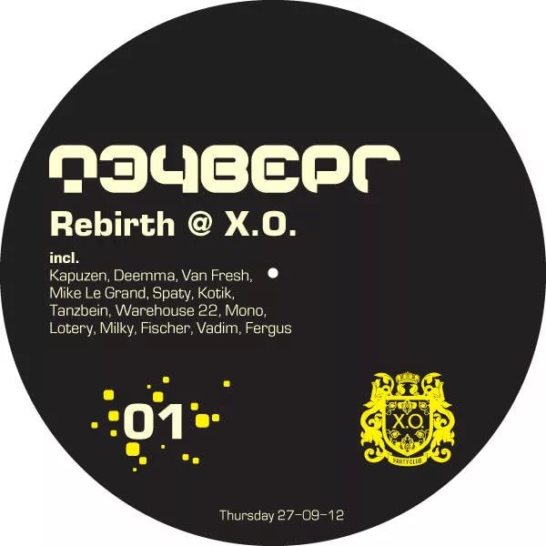 Mr. Deemma - Techverg Rebirth mix 27-09-12  Party Club X.O. - Track 03