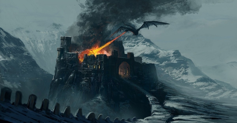 Не время для драконов - Замок над миром