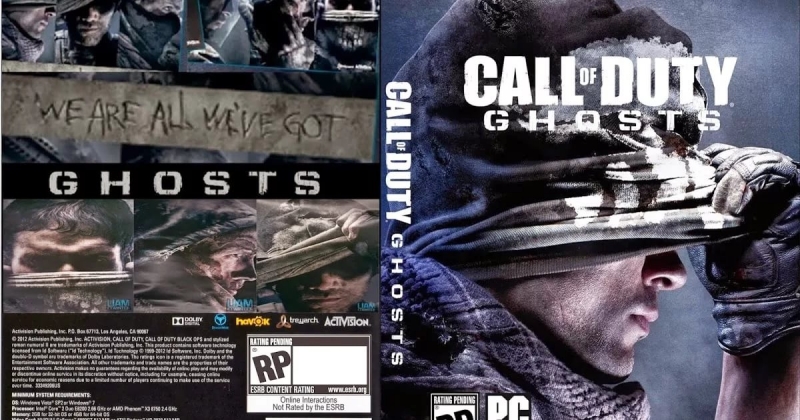 DISS CALL OF DUTY BLACK OPS/GHOST