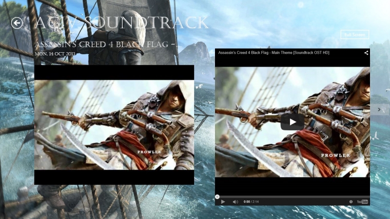 Неизвестен - Assassin's Creed 4 Black Flag Soundtrack HD Gameplay Reveal OST