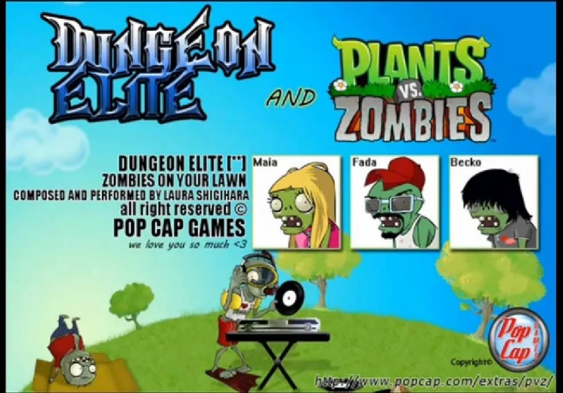 [14] Plants vs. Zombies - There's a Zombie on Your Lawn на русском