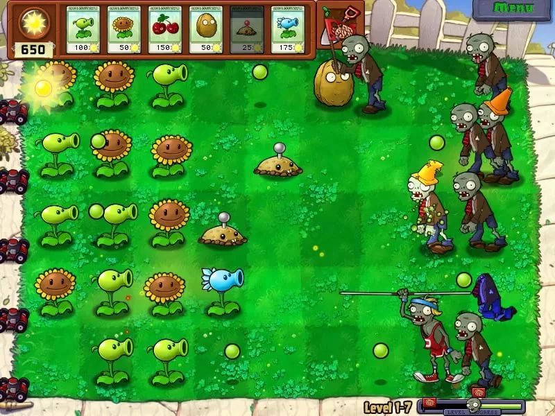 Plants Vs Zombies (Растения против зомби)