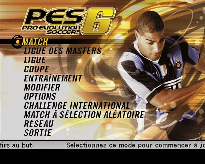 Pro Evolution Soccer 6 - Main Menu Existence Music