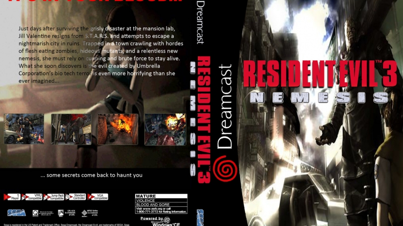 Resident Evil 3 Nemesis/Biohazard 3 Last Escape - The City Of Ruin