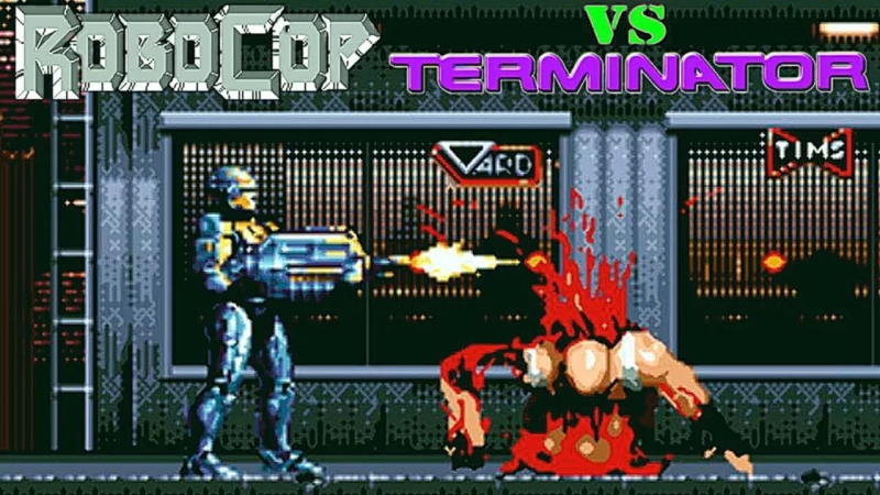 Robocop VS Terminator - Sega Mega Drive 2