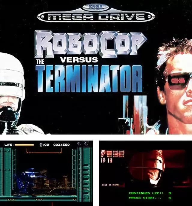 Robocop VS The Terminator - Game Over