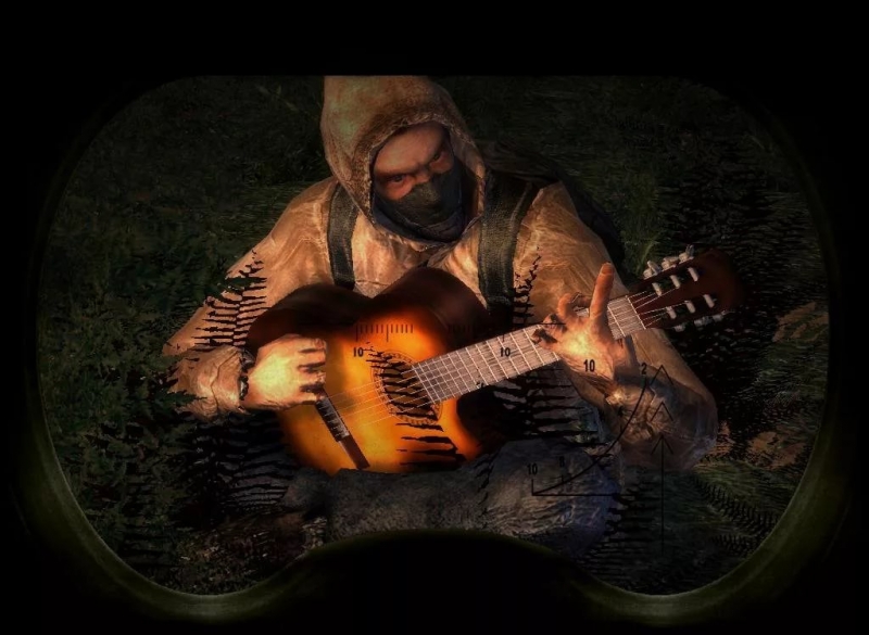Сталкер тень Чернобыля - Сталкеры-гитаристы