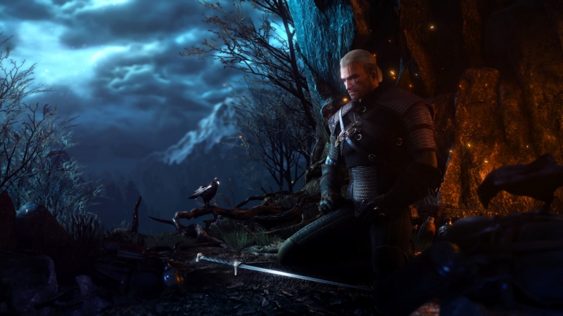 Geralt Finds Ciri - Main Menu Theme