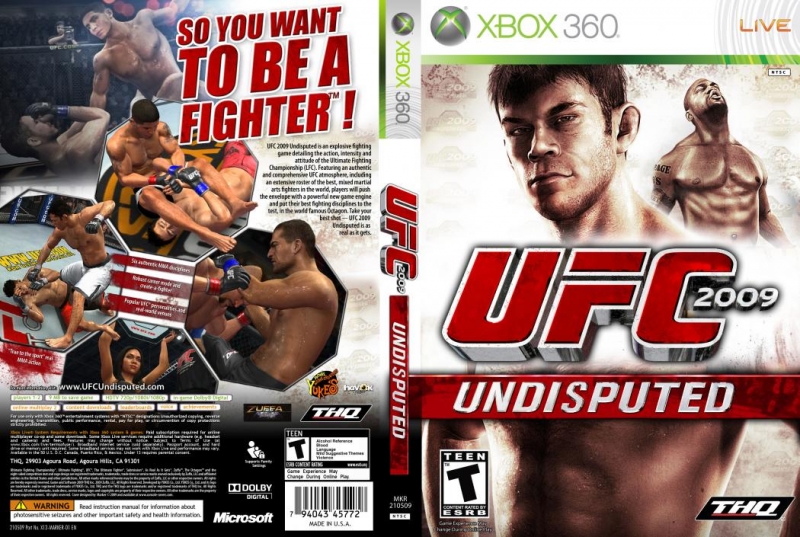 UFC 2009 - Undisputed xbox360