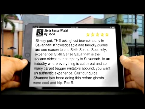 Sixth Sense World Savannah          Impressive           5 Star Review by Pat B. 