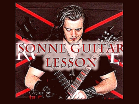 Rammstein Sonne - Guitar Lesson/Cover 
