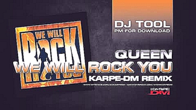 Queen - We Will Rock You ( Karpe-DM Remix ) 