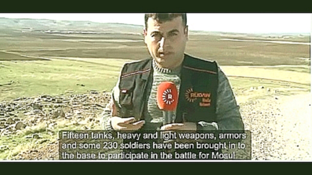 Turkey's military base in Mosul Iraq FEB 2016 