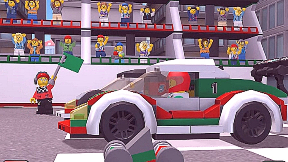 Мультик про машинки и мотоциклы.Мультфильм для детей LEGO City  