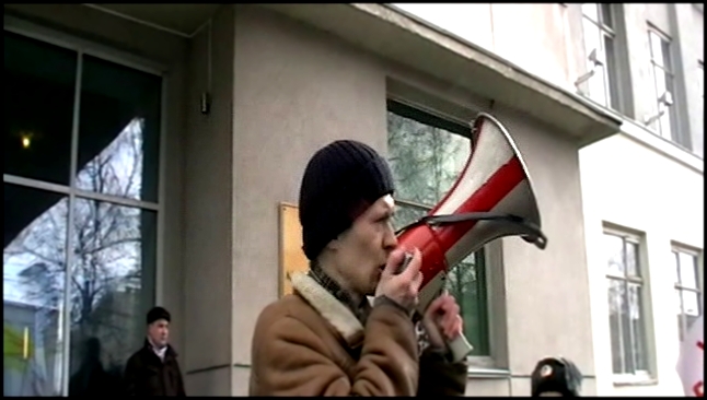 Бунт пенсионеров  против губернатора и ЕР в г.Новосибирске 1 
