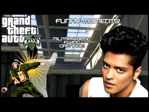 GTA V Funny Moments w/ The Goons! Military Base, Bruno Mars, and more! (Episode 5) 