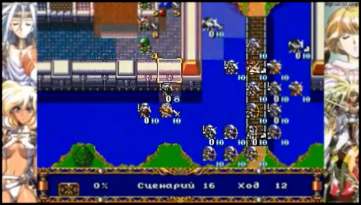 Прохождение Langrisser 2 - Эпизод 16 Часть 2 (Sega Genesis/Mega Drive) 
