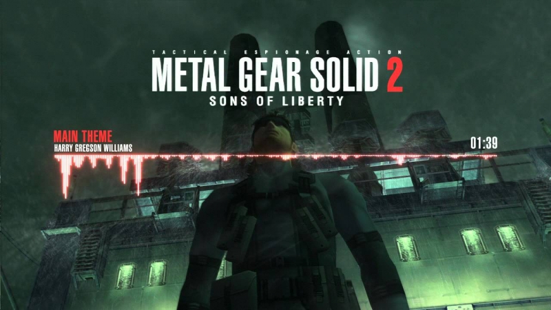5/5 Metal Gear Solid 2 OST - main theme